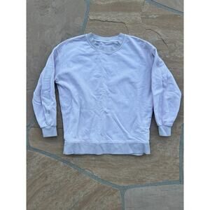 Lululemon Crew Jack Sweatshirt Woman’s Size M L Light Pink